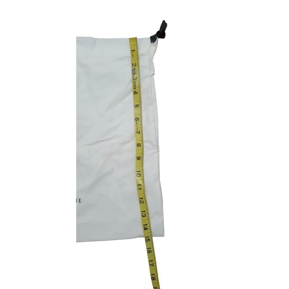 Authentic Celine Drawstring Dust Bag/Pouch CREAM Fabric Size 15x13